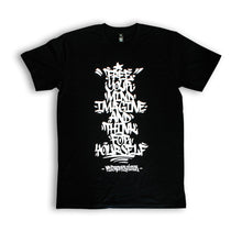 Load image into Gallery viewer, “FREE YOUR MIND IMAGINE AND THINK FOR YOURSELF” Tee